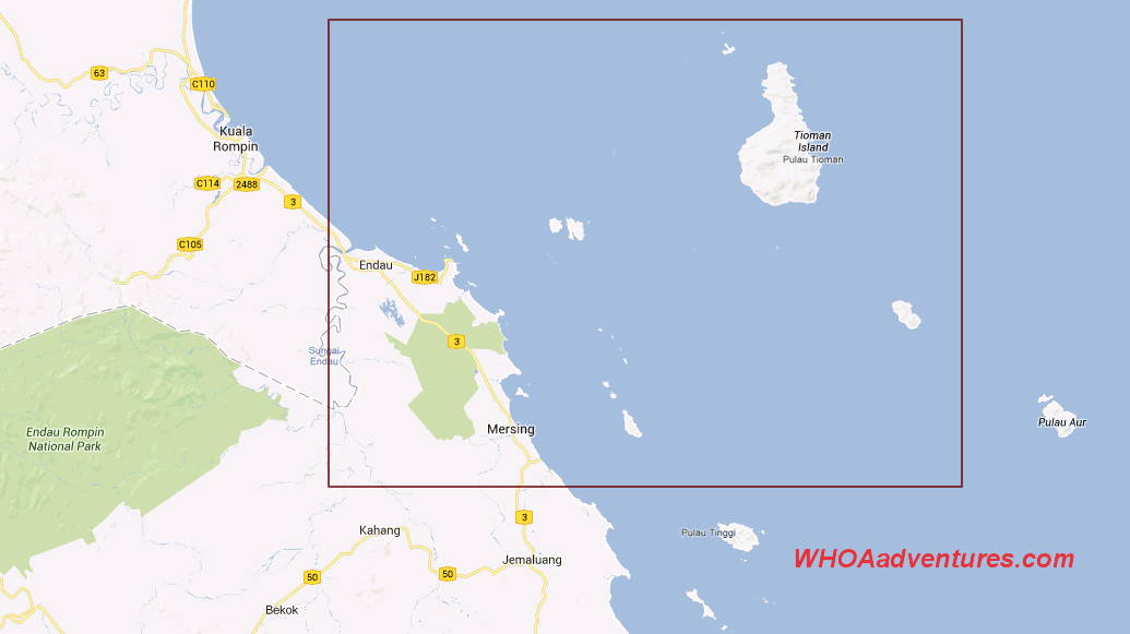 Where is Tioman Island